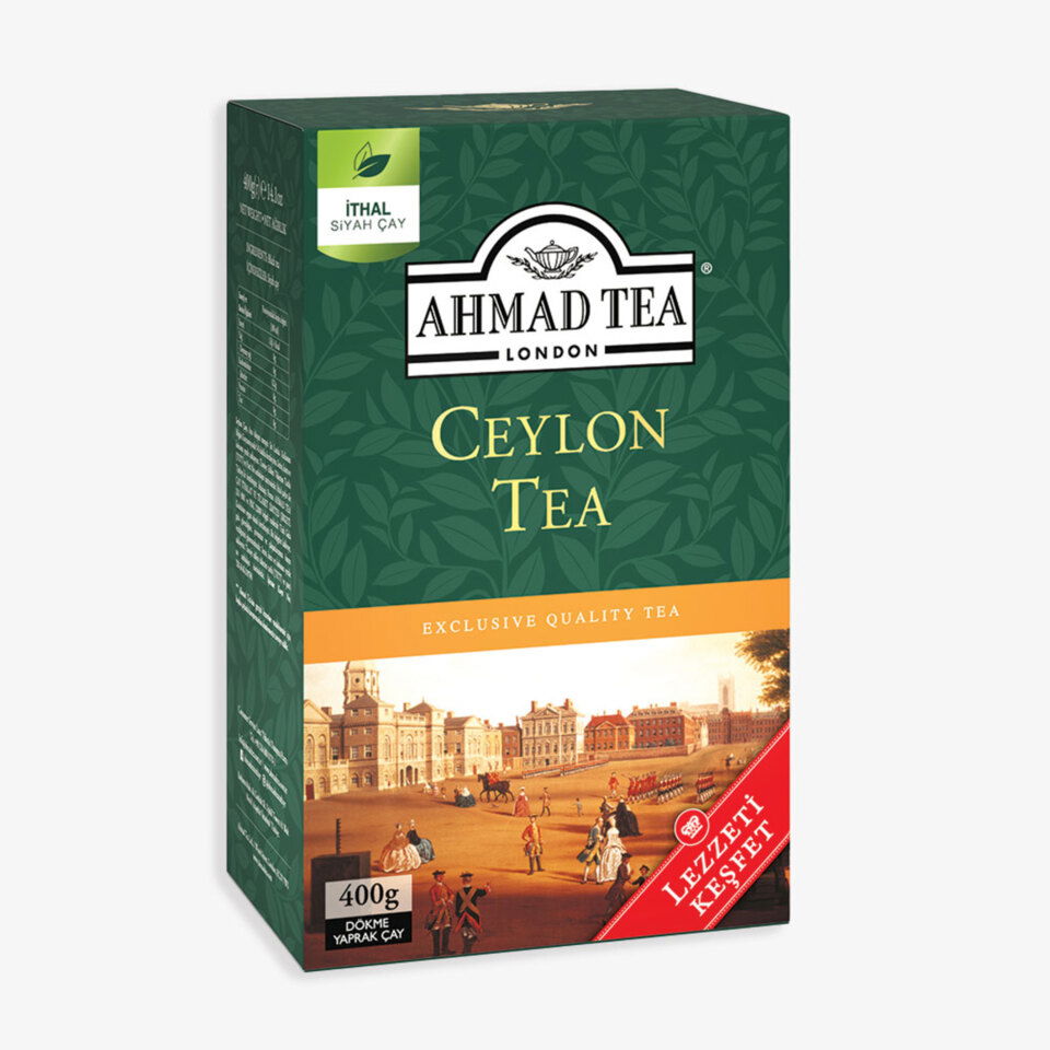 AHMAD TEA CEYLON 400 GR-DÖKME